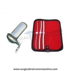 Hegar uterine dilator 3 pieces set,3-4, 7-8, 9-10, collin large